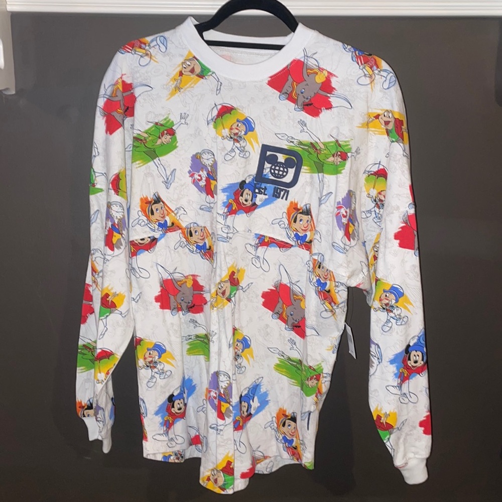 Watercolor Disney Spirit Jersey
